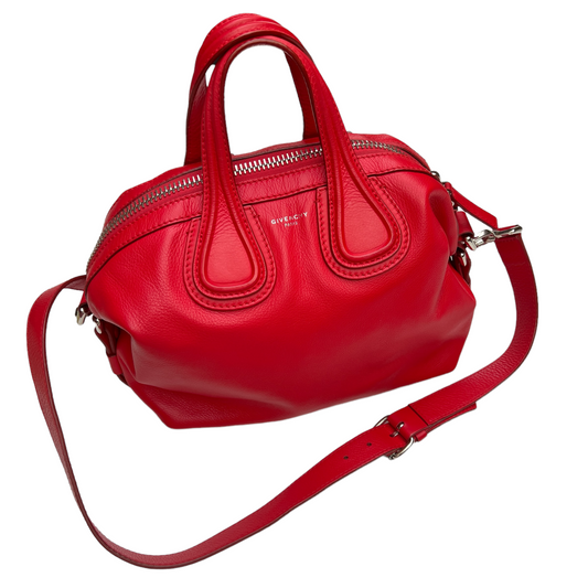 Nightingale Small Red Leather Bag