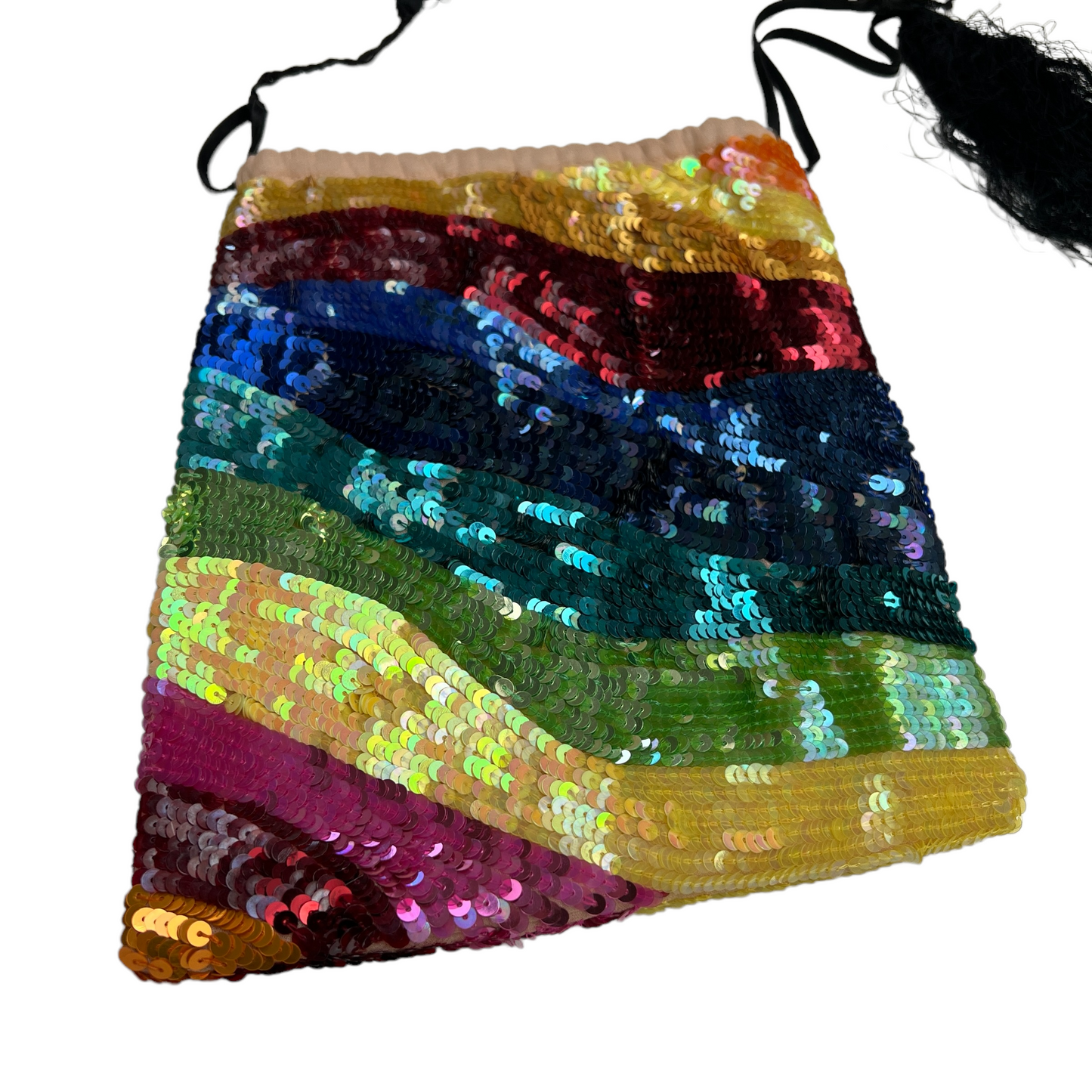 Rainbow Sequins Bag