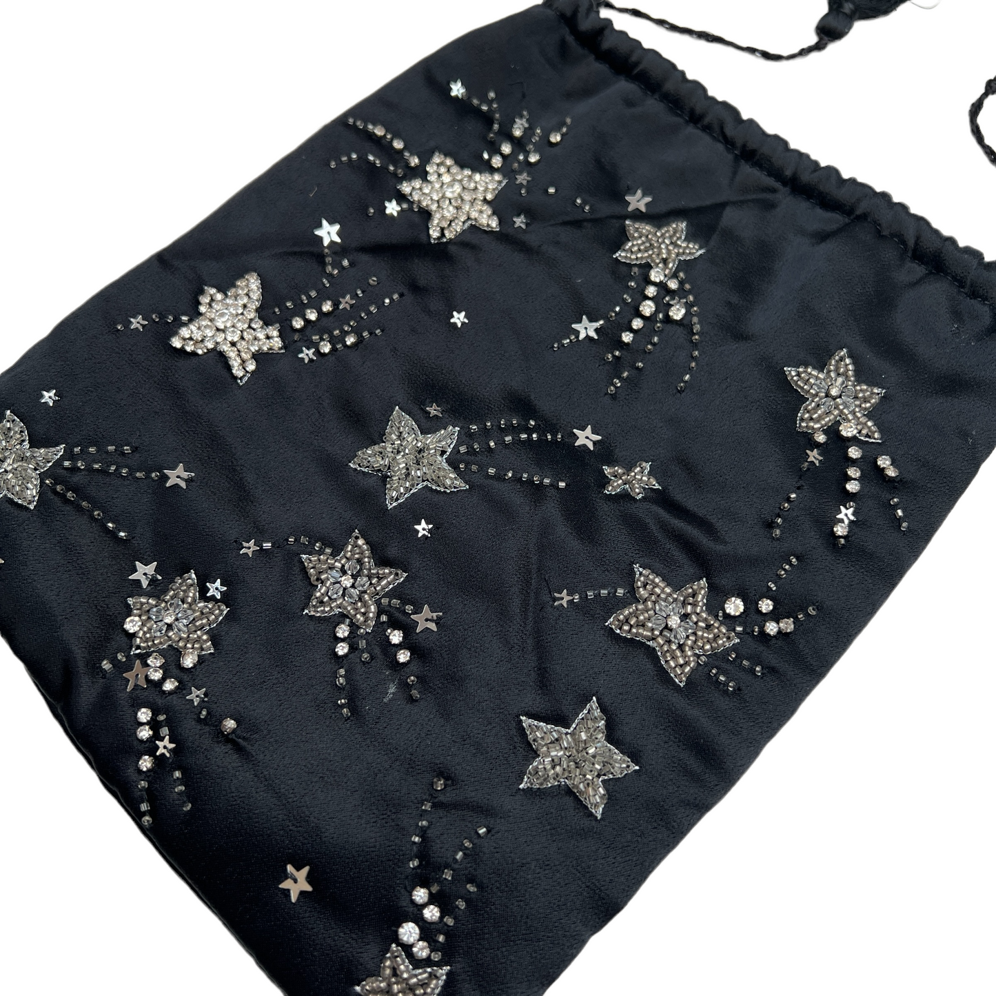 Crystals Embellished Evening Pouch