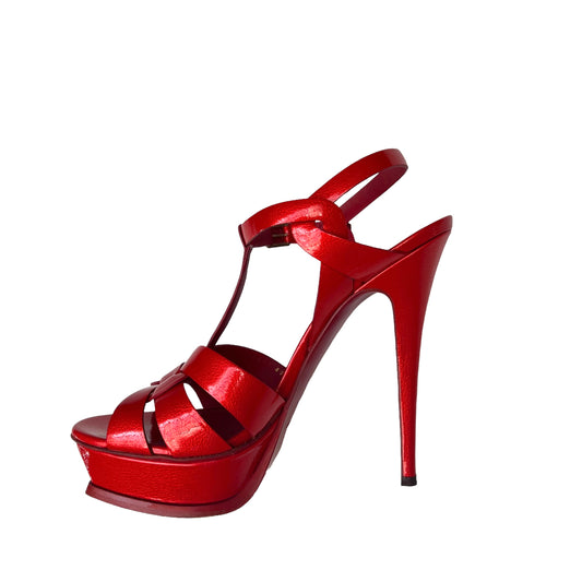 Red Patent Tribute Heels - 10.5