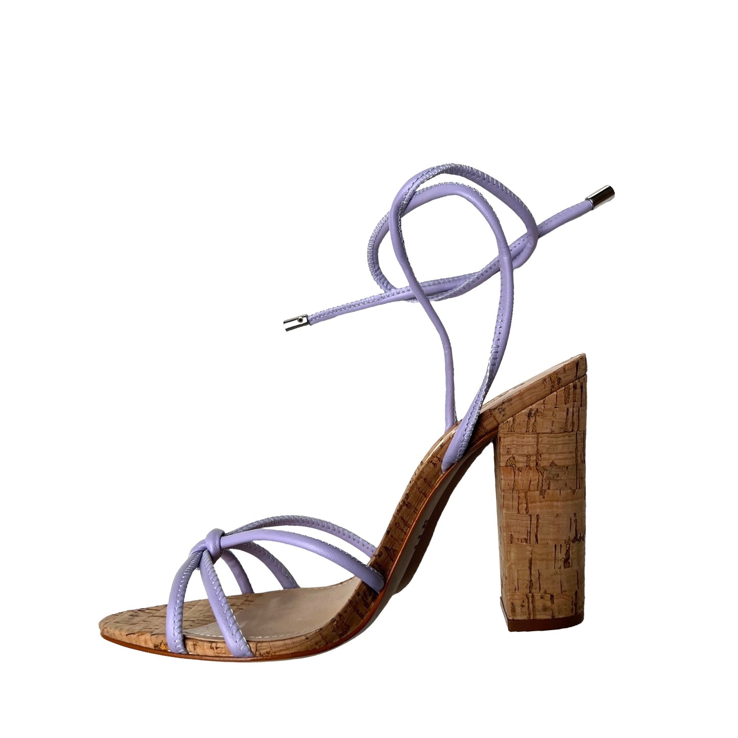 Cork Heeled Sandals - 7