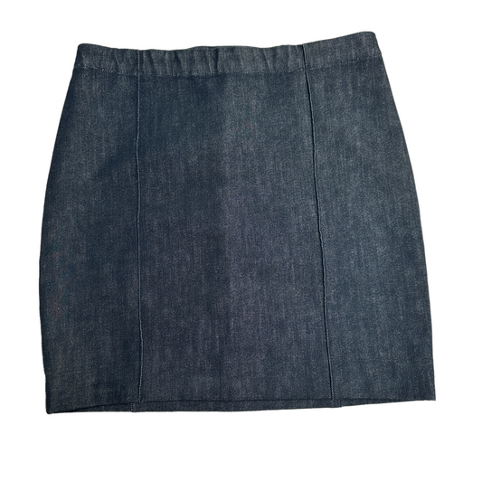 Denim Straight Skirt - S