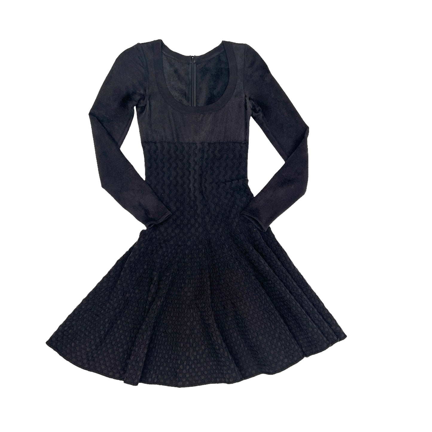 Black Soft Alaia Dress - S