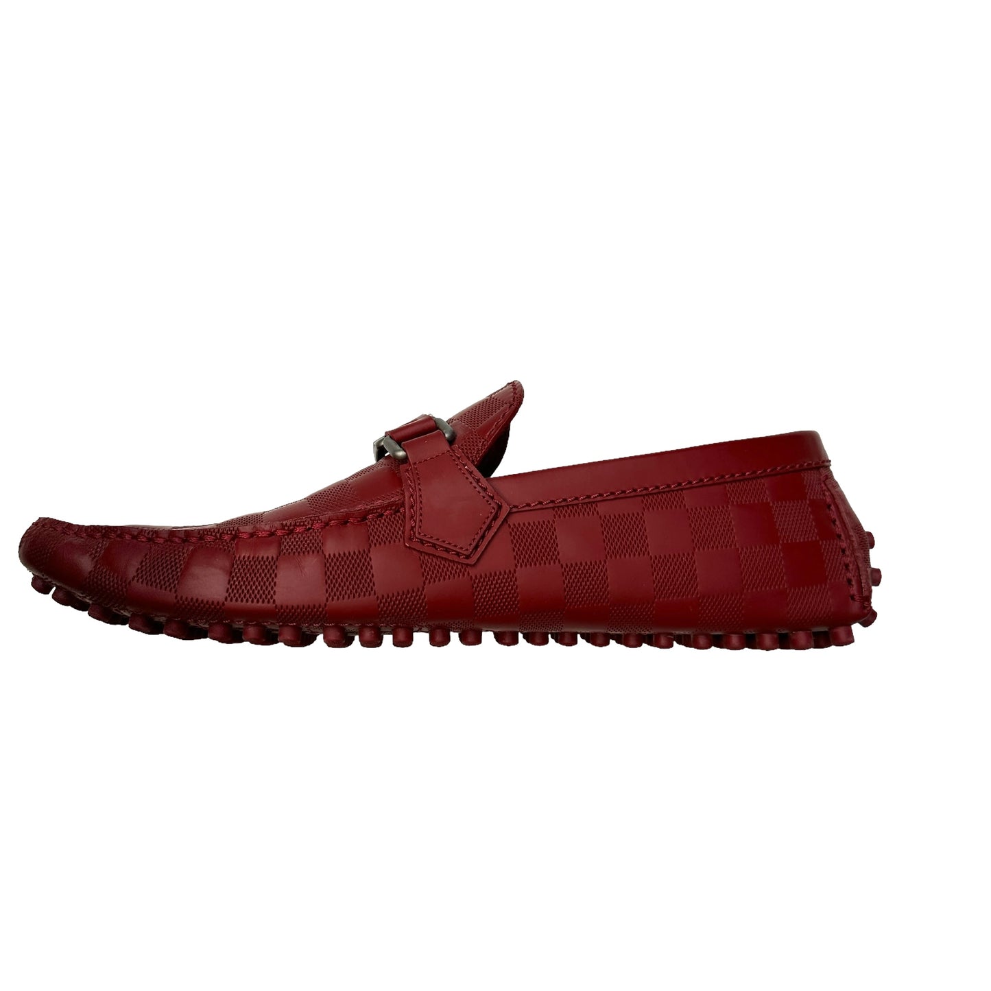 Men Red Loafers - 8