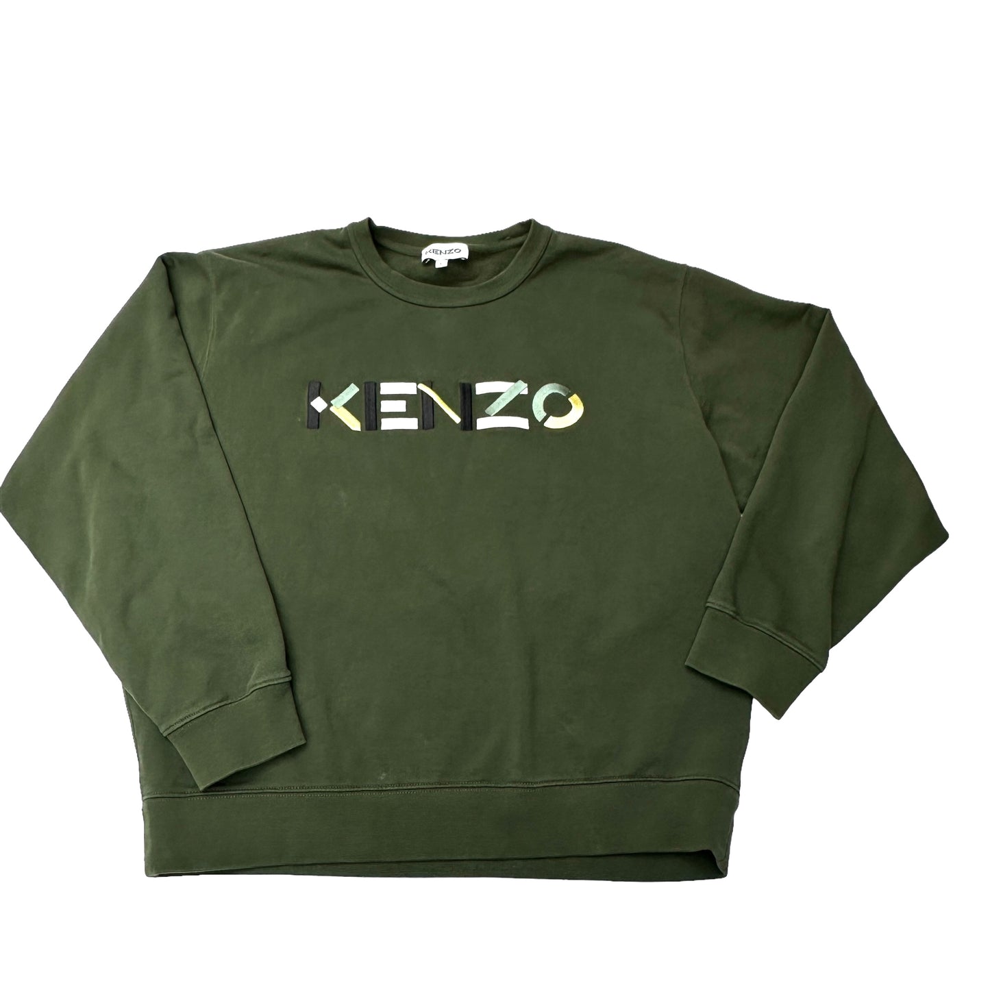 Kaki Green Sweatshirt - L