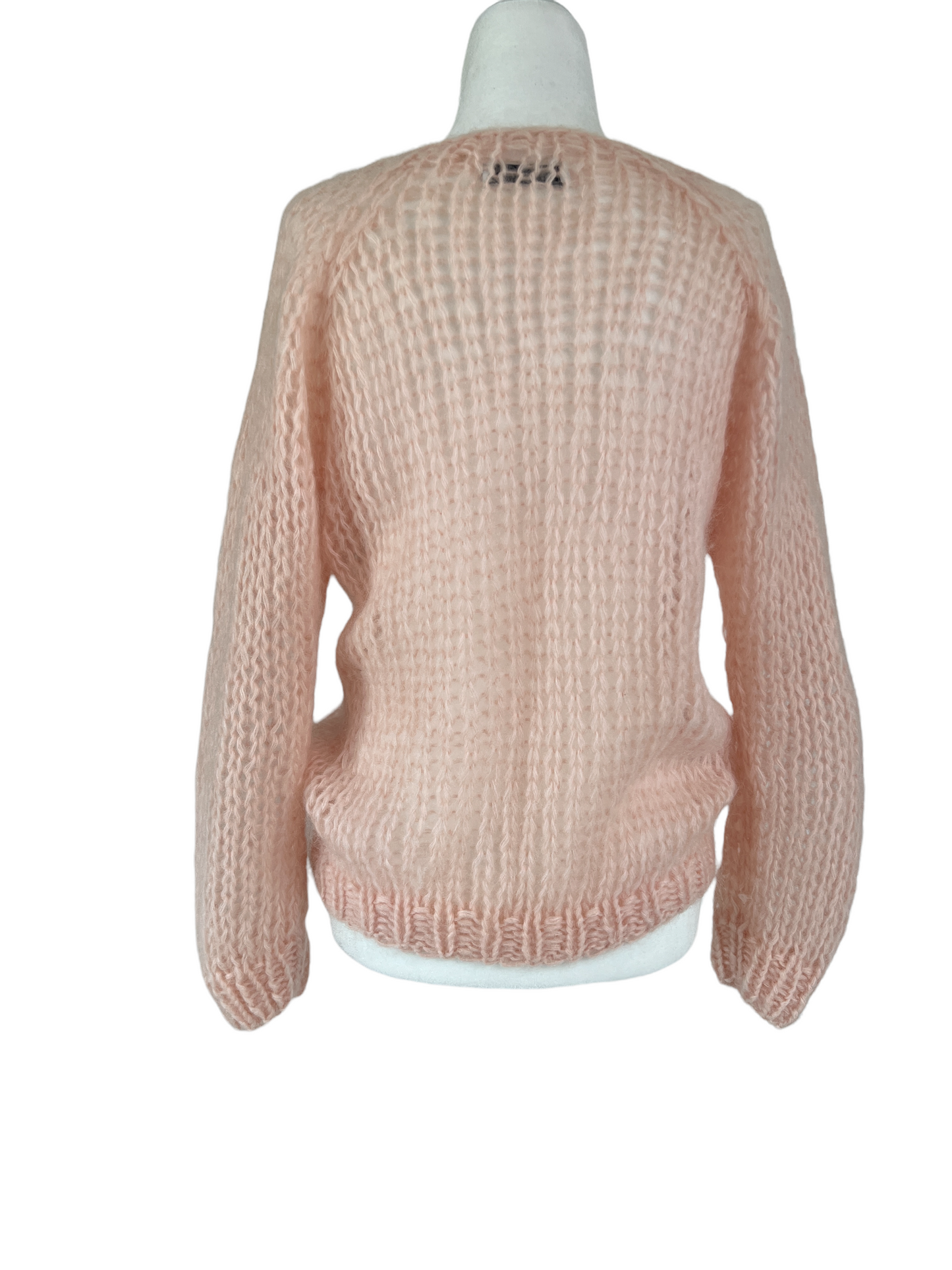 Light Pink Mohair Sweater - S