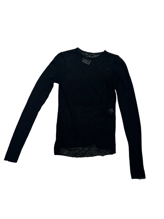 Black long sleeves top - 2