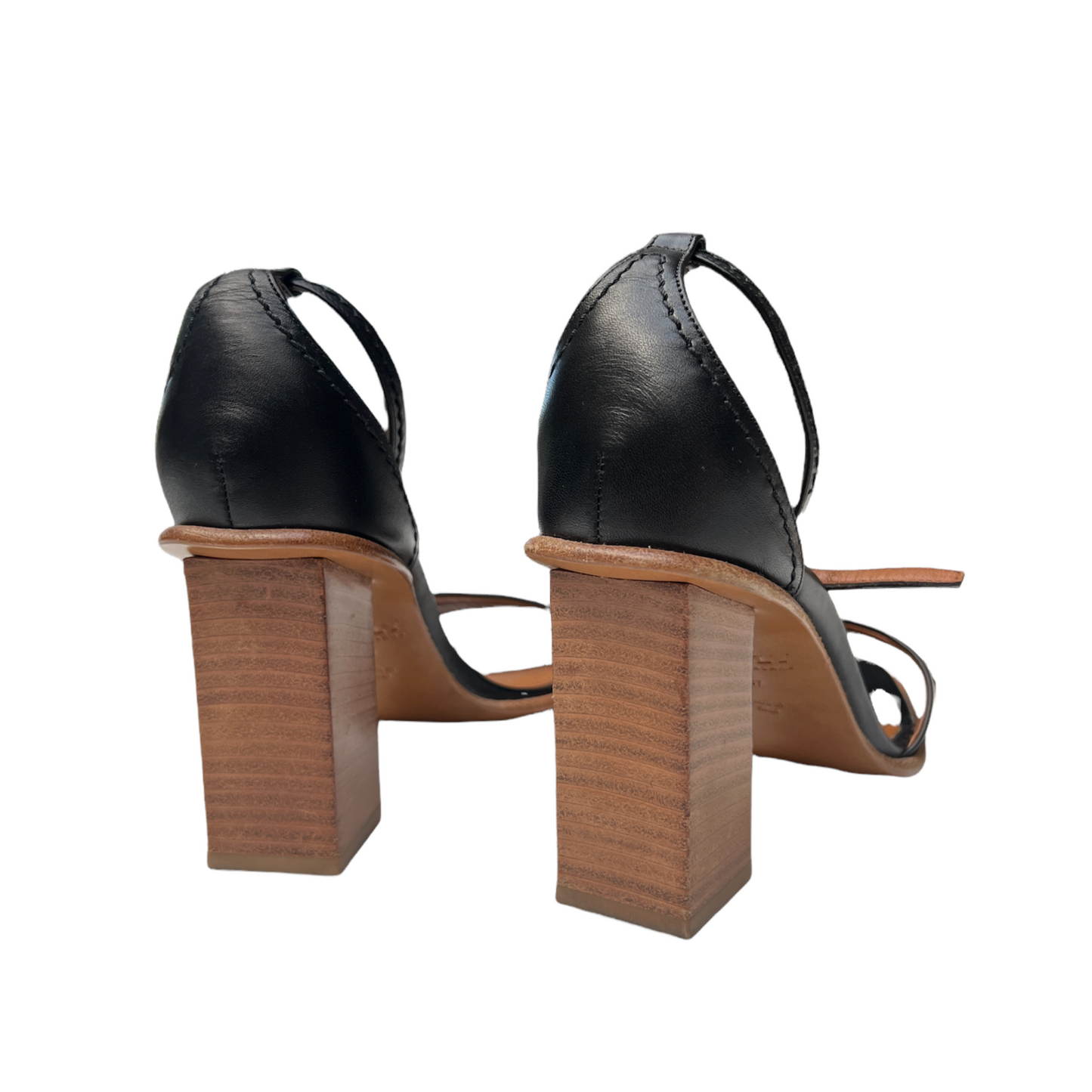 Leather Heeled Sandal - 7