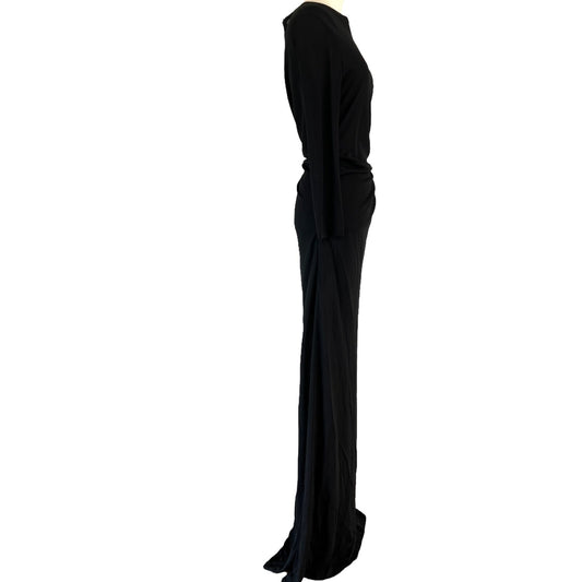 Vintage Black Long Gown - S