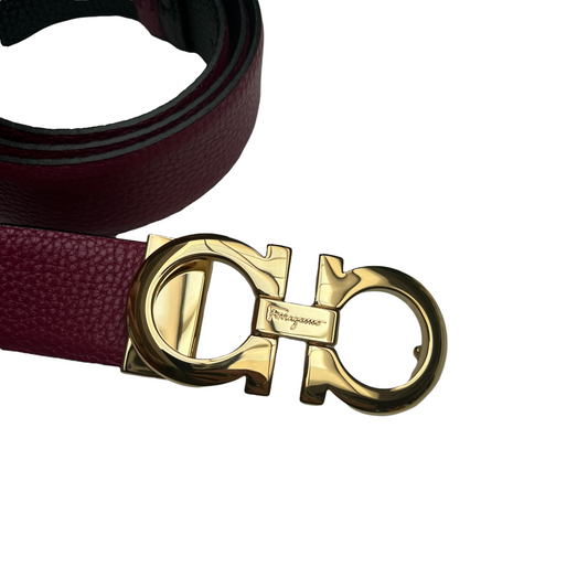 Reversible Leather Belt - 100