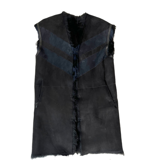 Reversible Fur Vest - S