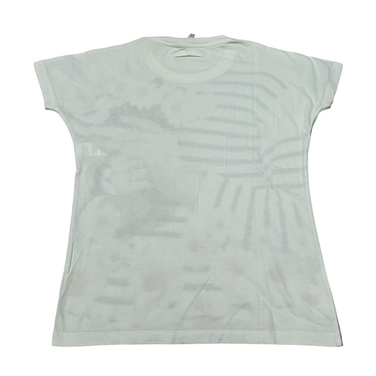 White Graphic T-Shirt - S