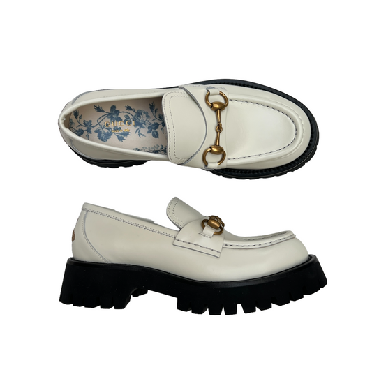 Dusty White Loafers - 7