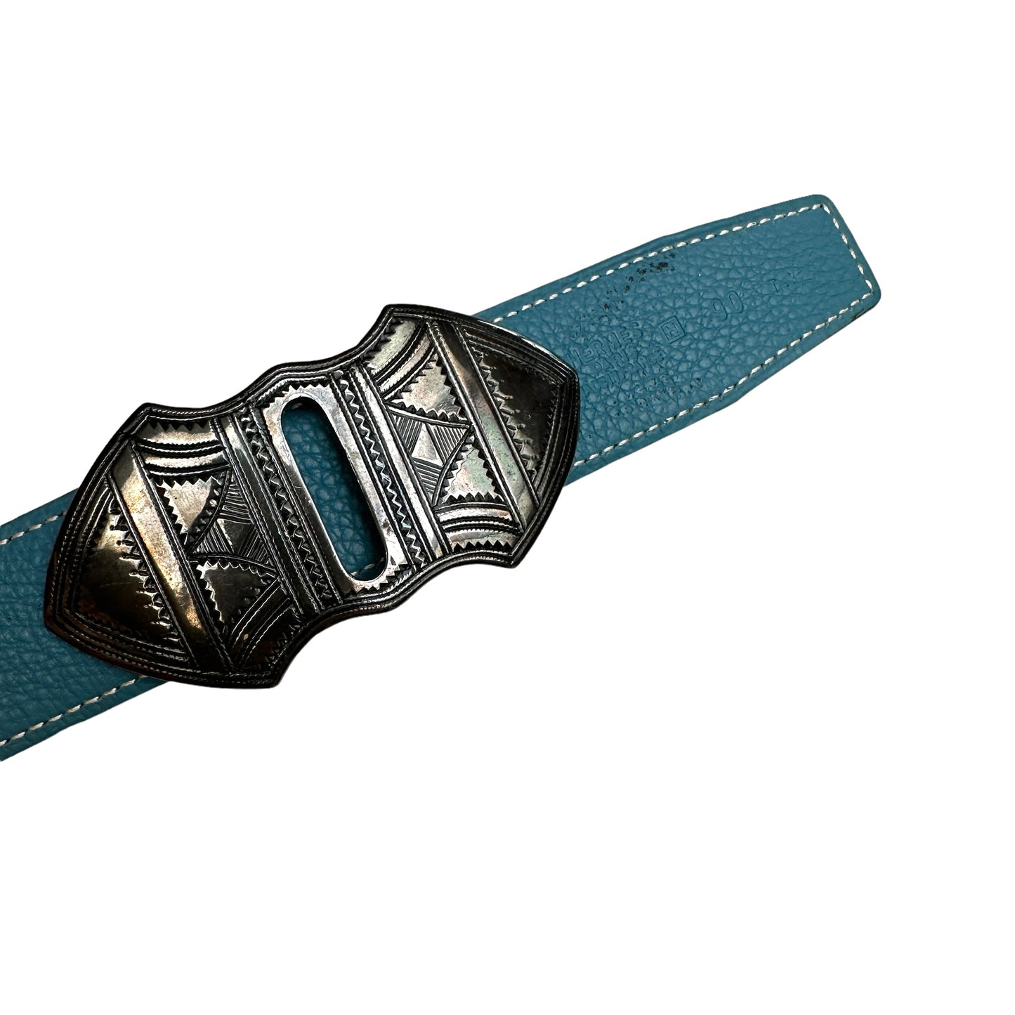 Blue & Black Reversible Belt - 90cm