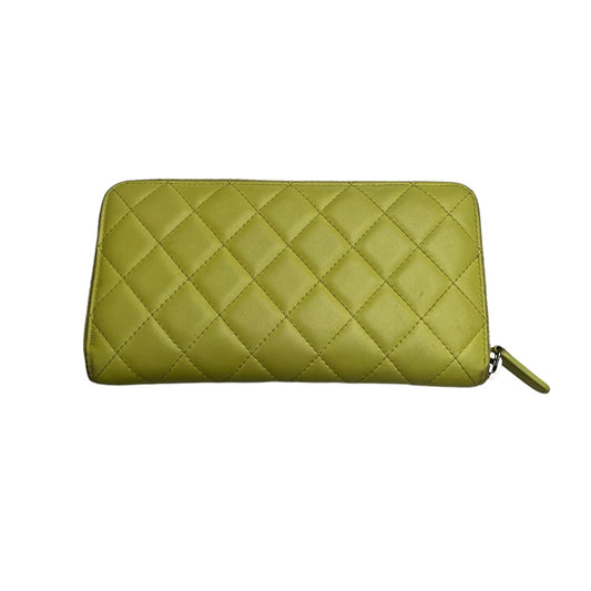 2021 Yellow Continental Wallet