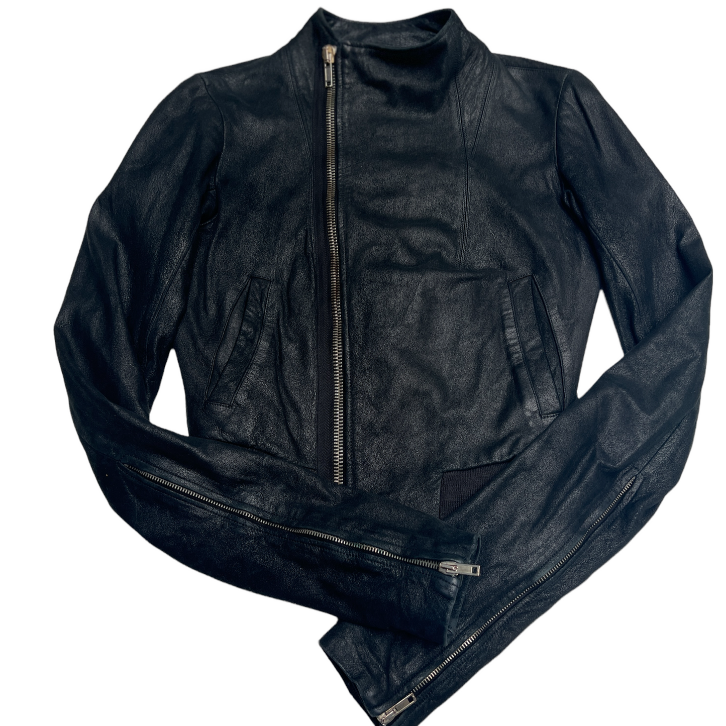 Black Suede Jacket - XS
