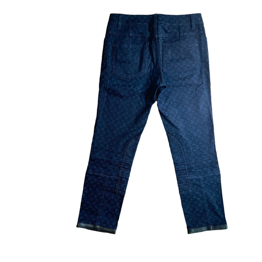 Monogram Blue Jeans - S