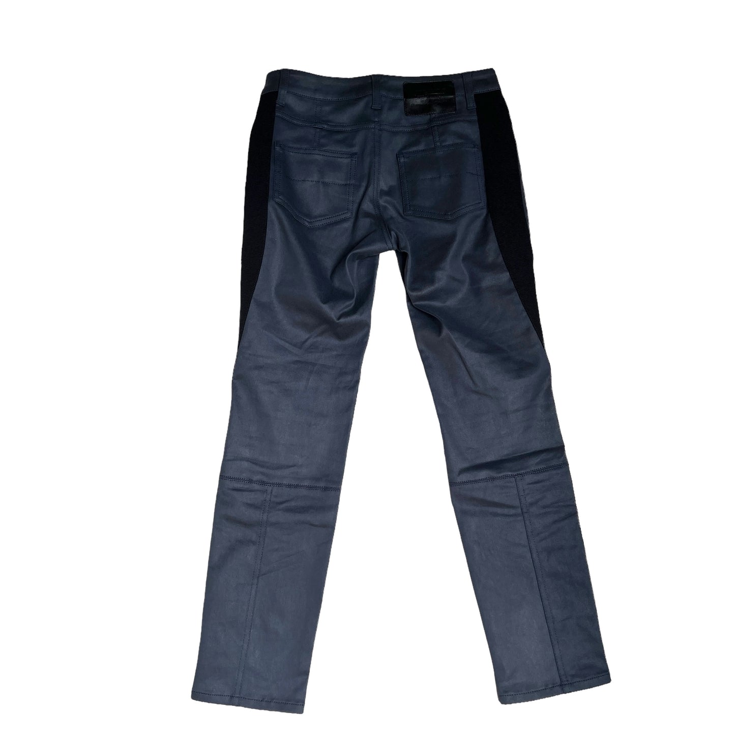 Blue Jeans with Black Details - S