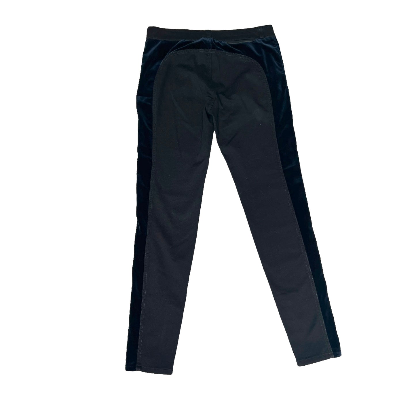 Black Pants with Blue Velvet - 27