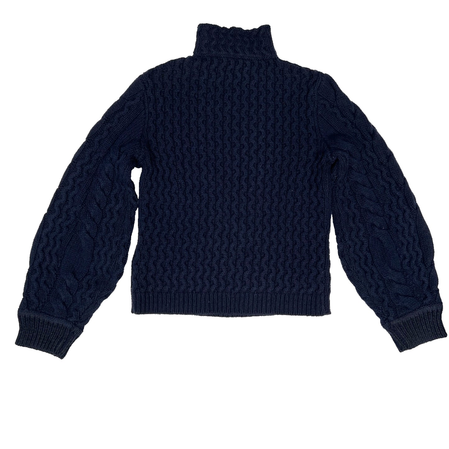 Oversized Navy Sweater - XS