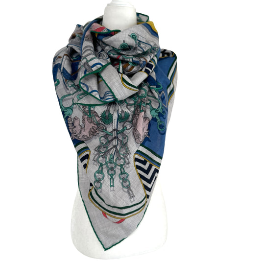 Cashmere & Silk Triangle Scarf