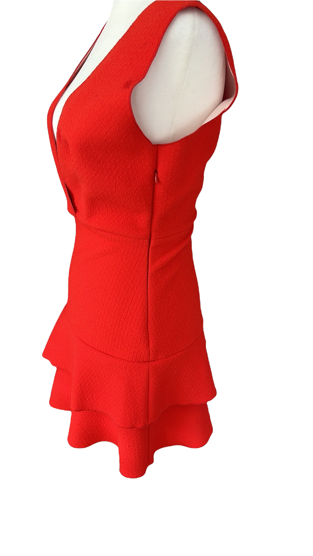 Red Orange Dress - XS