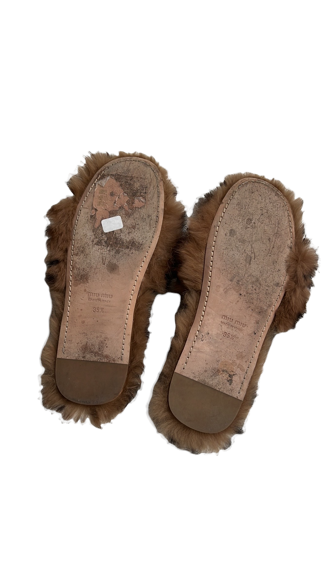 Fur Slippers - 5.5