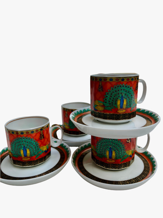 Vintage Rosenthal for Versace Espresso Cups Set - 4