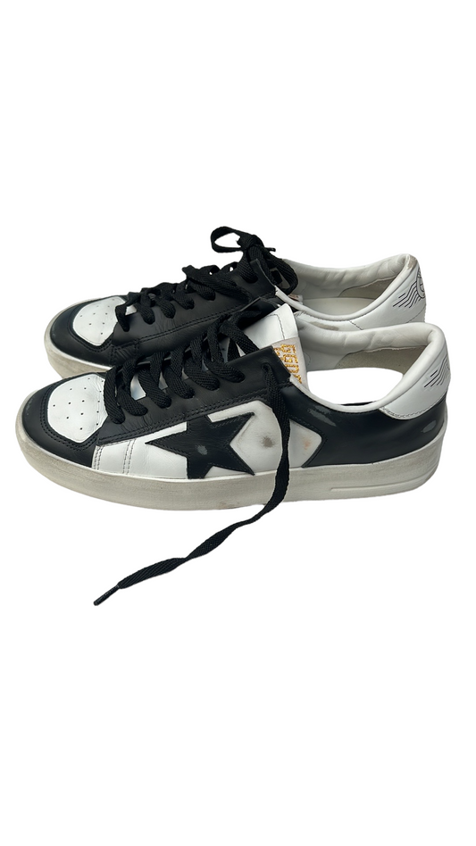 Stardan Black and White Sneakers - 8