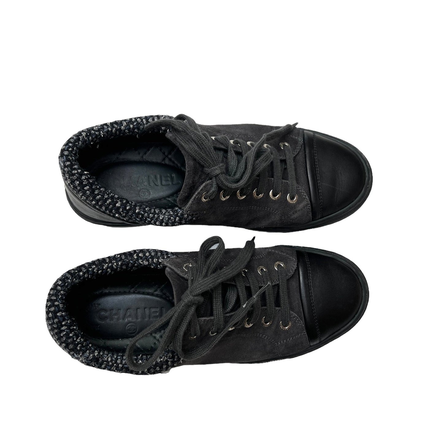 Black Suede Sneakers - 7