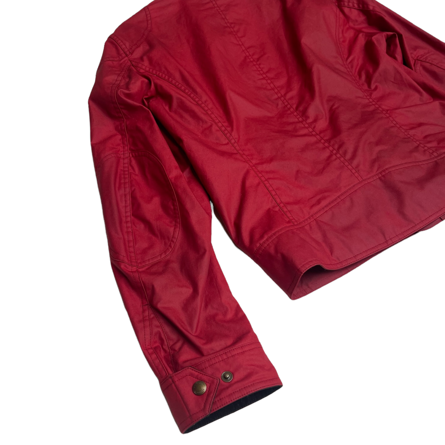 Red Waxed Jacket - S