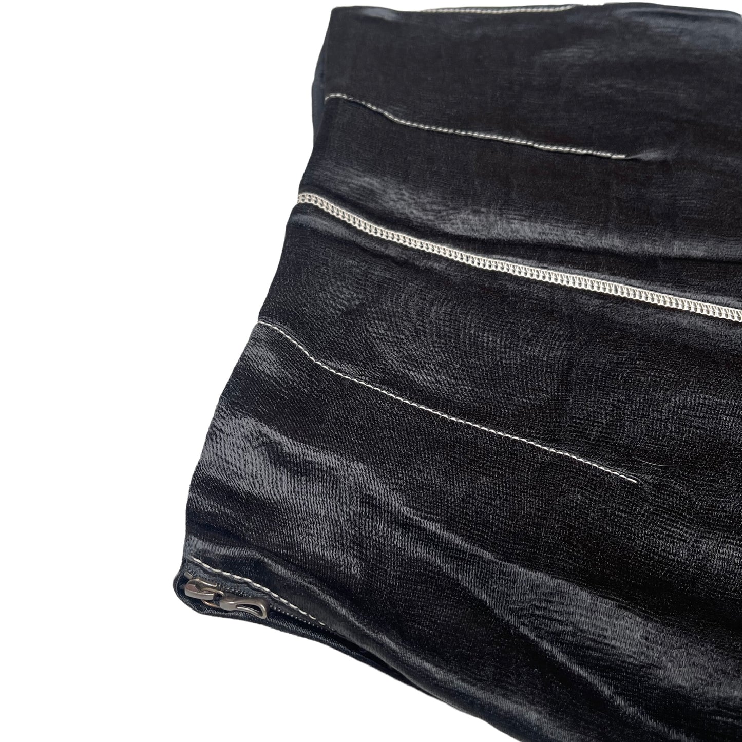Black Straight Skirt - S