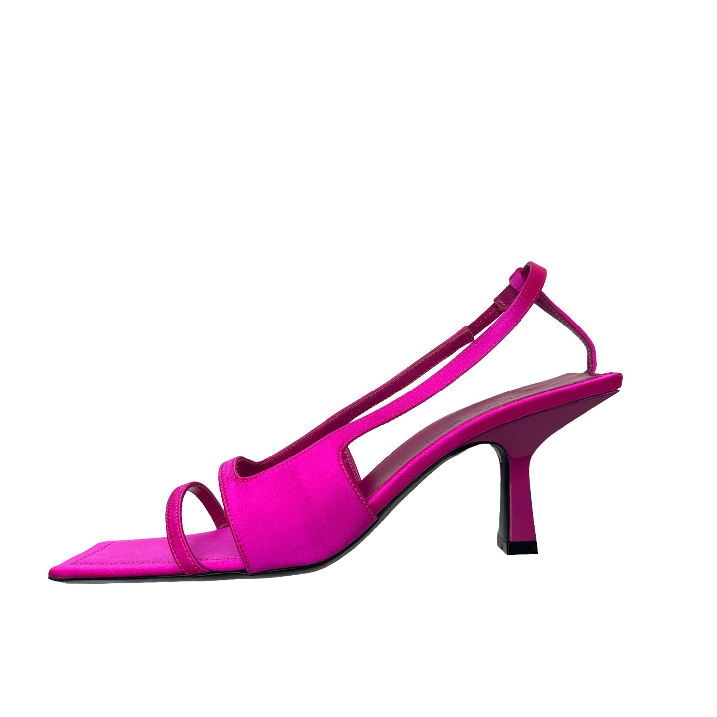 Rhoe Pink Satin Sandals - 7.5