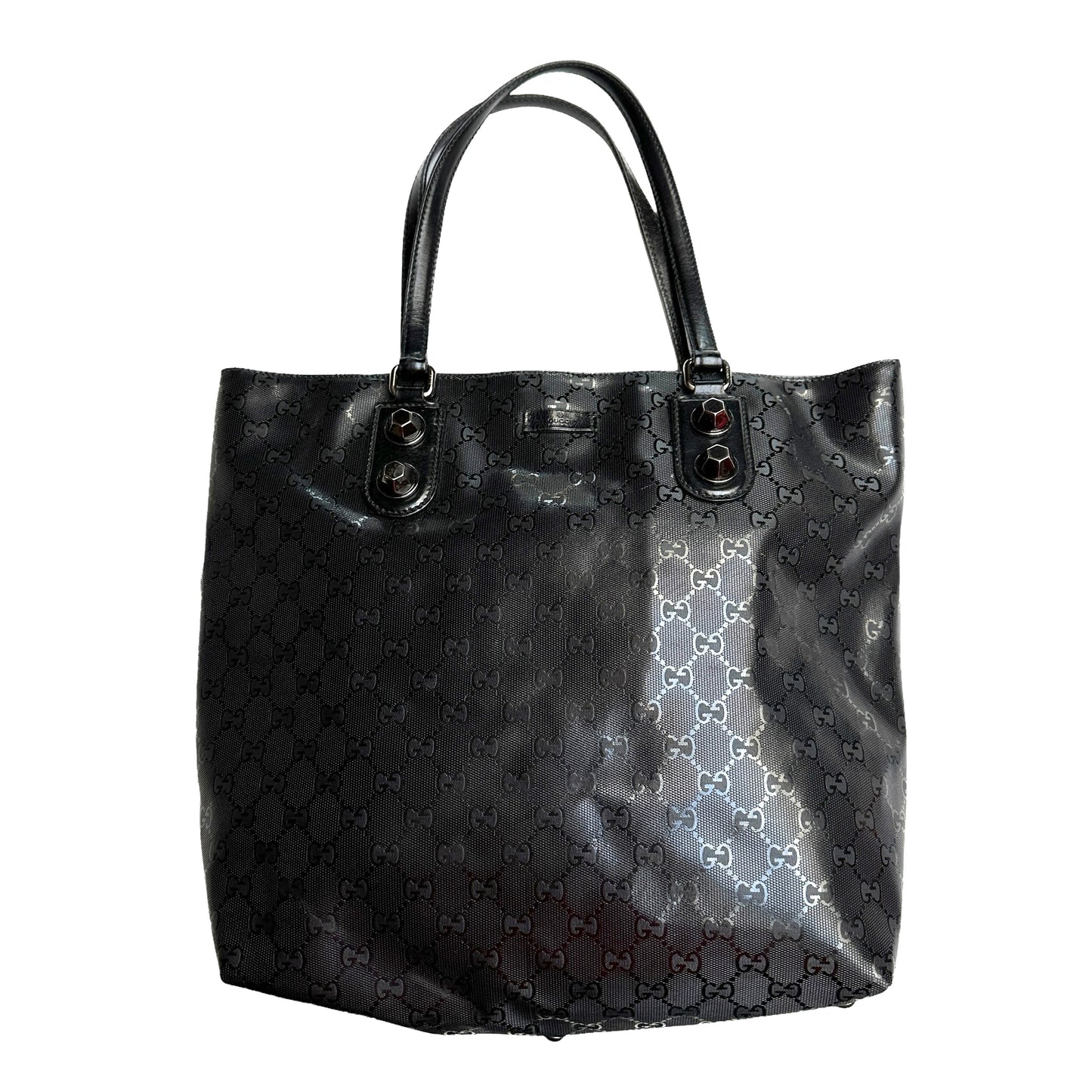 Black Monogram Tote