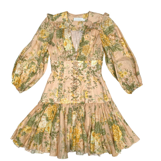 Floral Laced Dress - 1