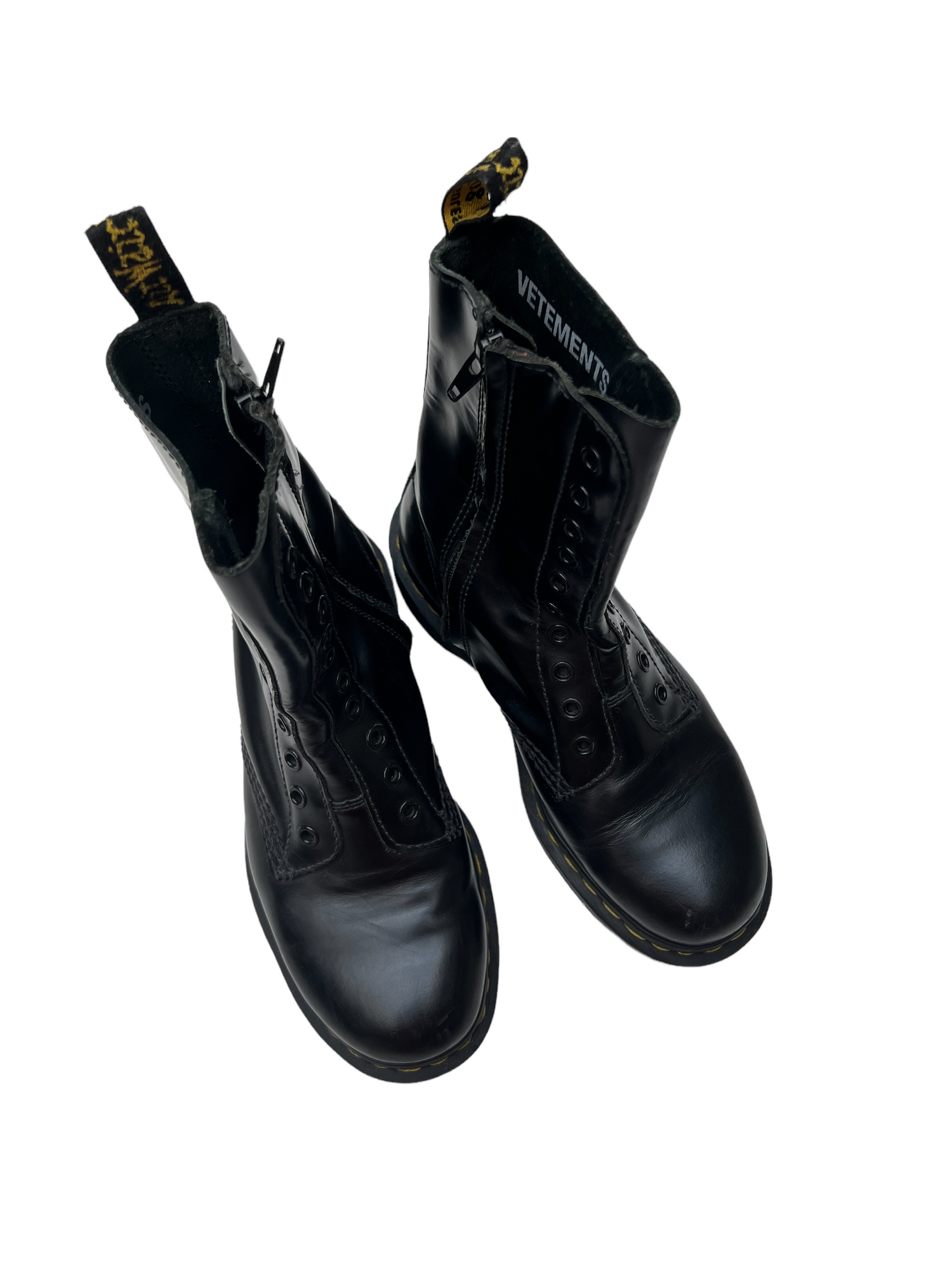 Vetements x Dr. Martens Black Boots 8