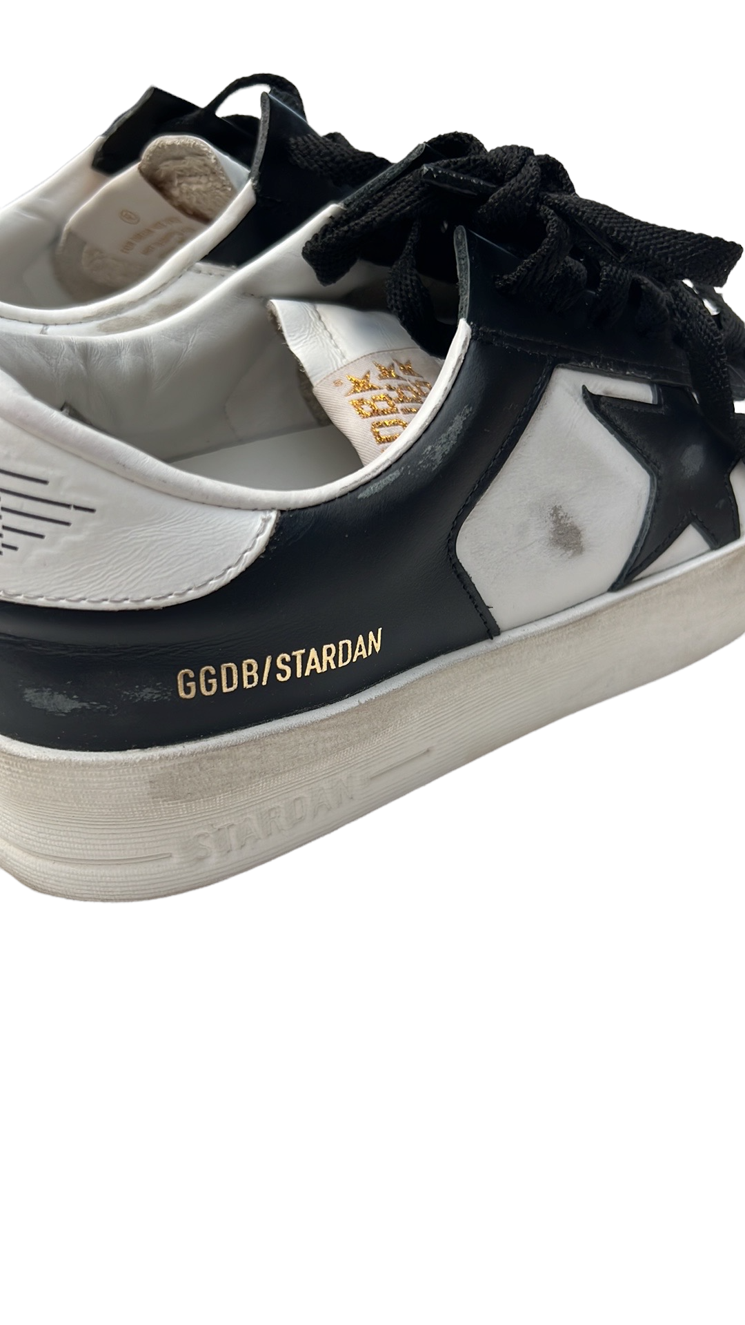 Stardan Black and White Sneakers - 8