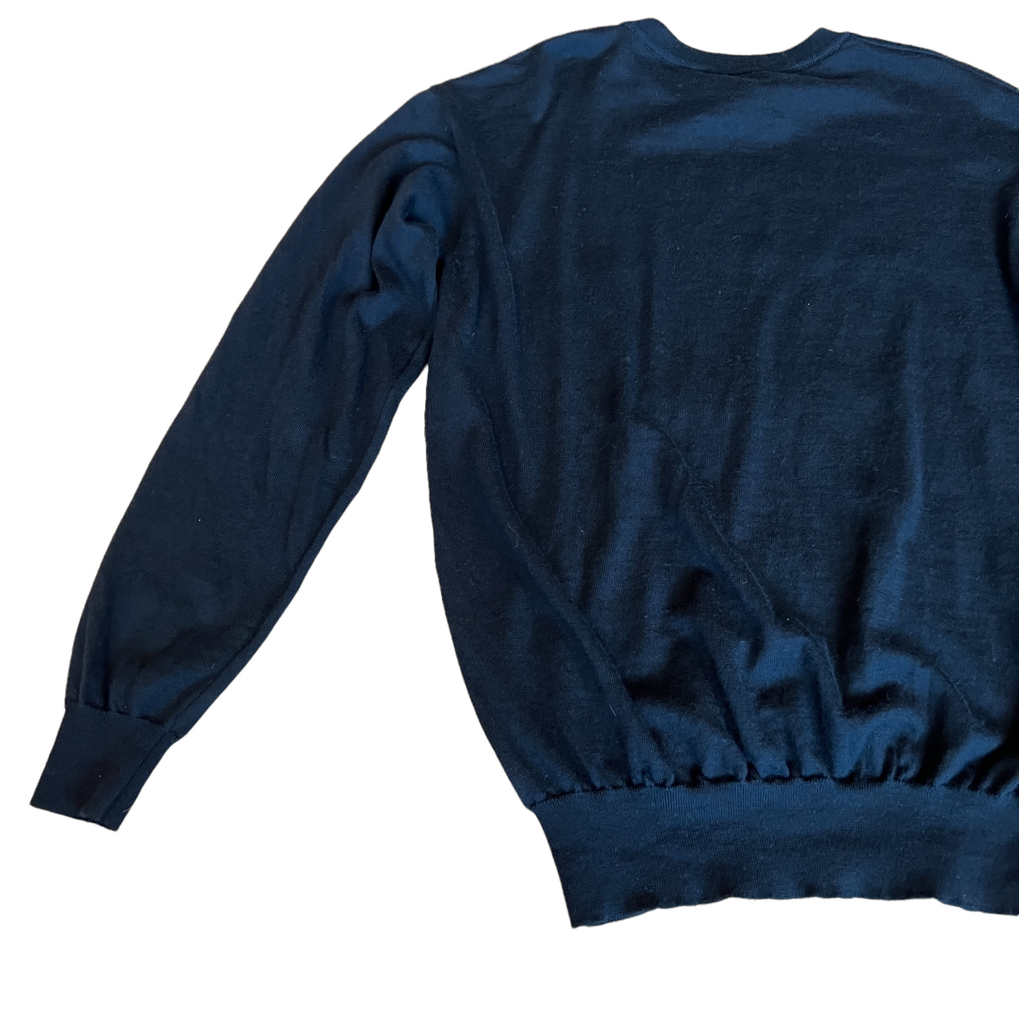 Black Wool Sweater - S