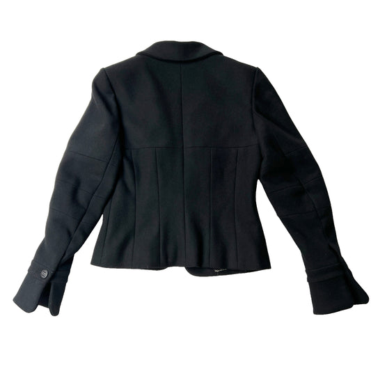 Black Wool Jacket - S/M