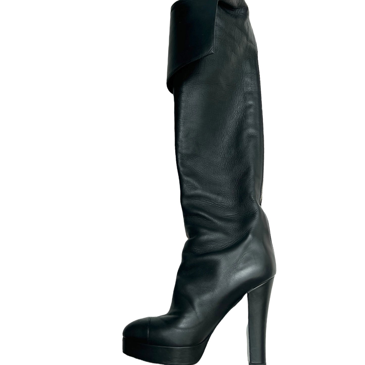 Black Over-The-Knee Boots - 7.5