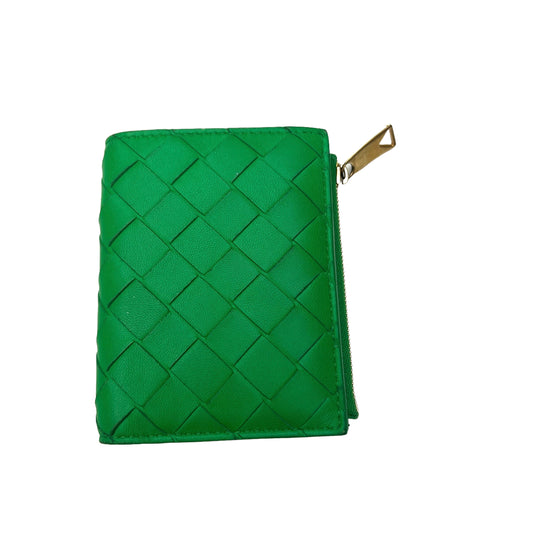 Green Folded Wallet