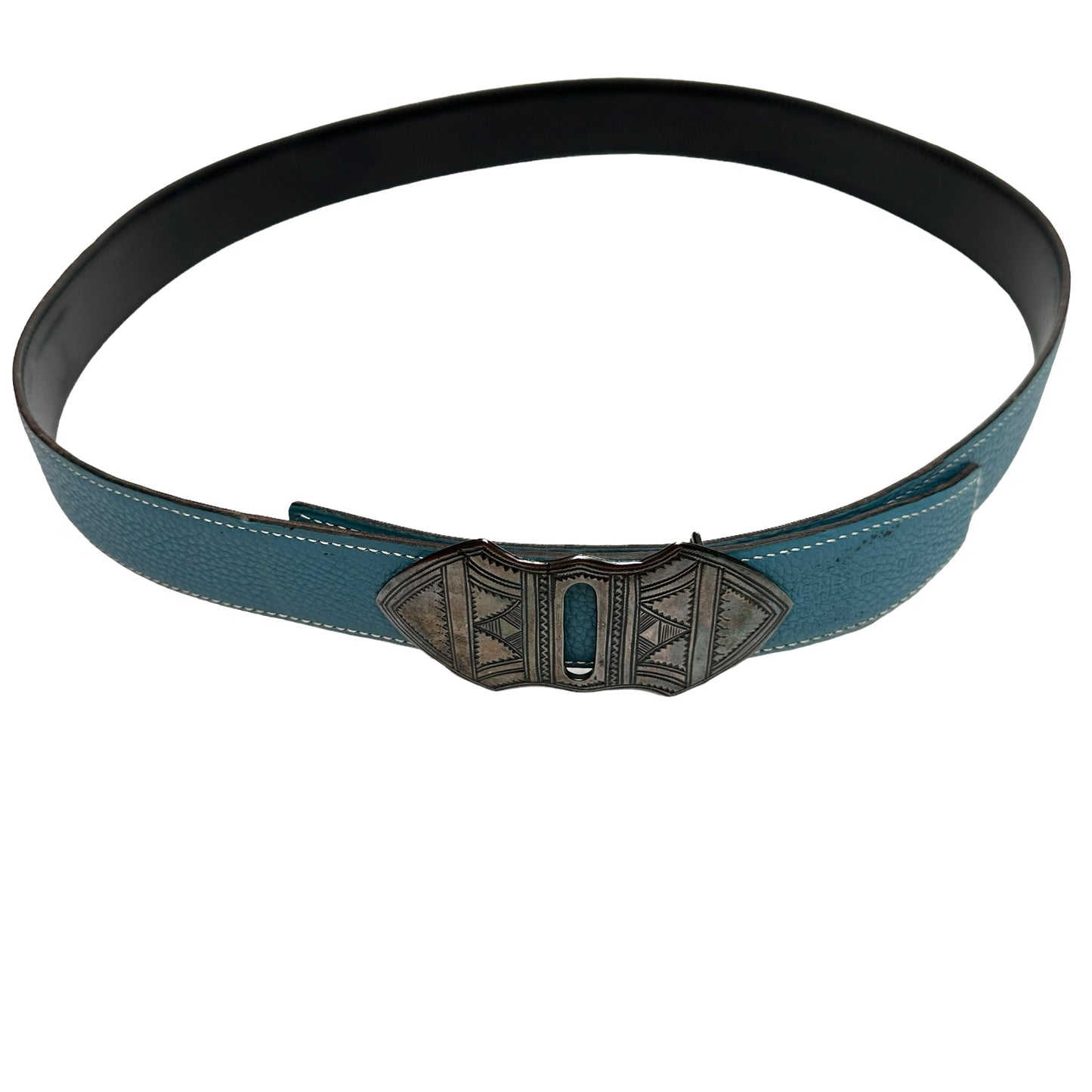 Blue & Black Reversible Belt - 90cm