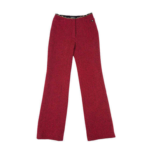 Red Tweed Pants - XS
