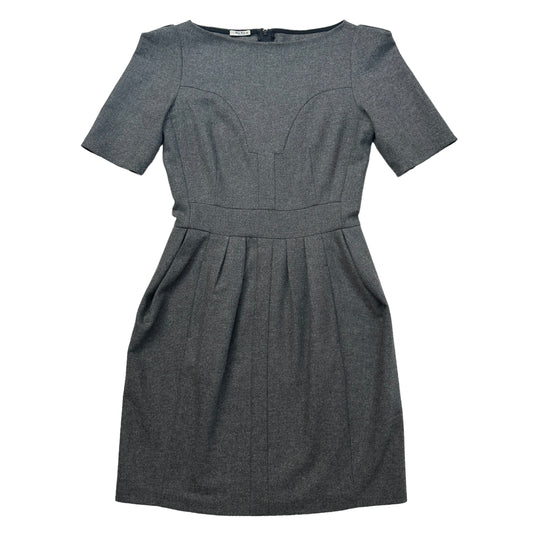 Grey Wool Dress - S/M