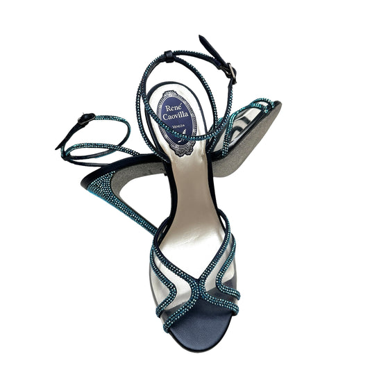 Crystal Embellished Heels - 9.5