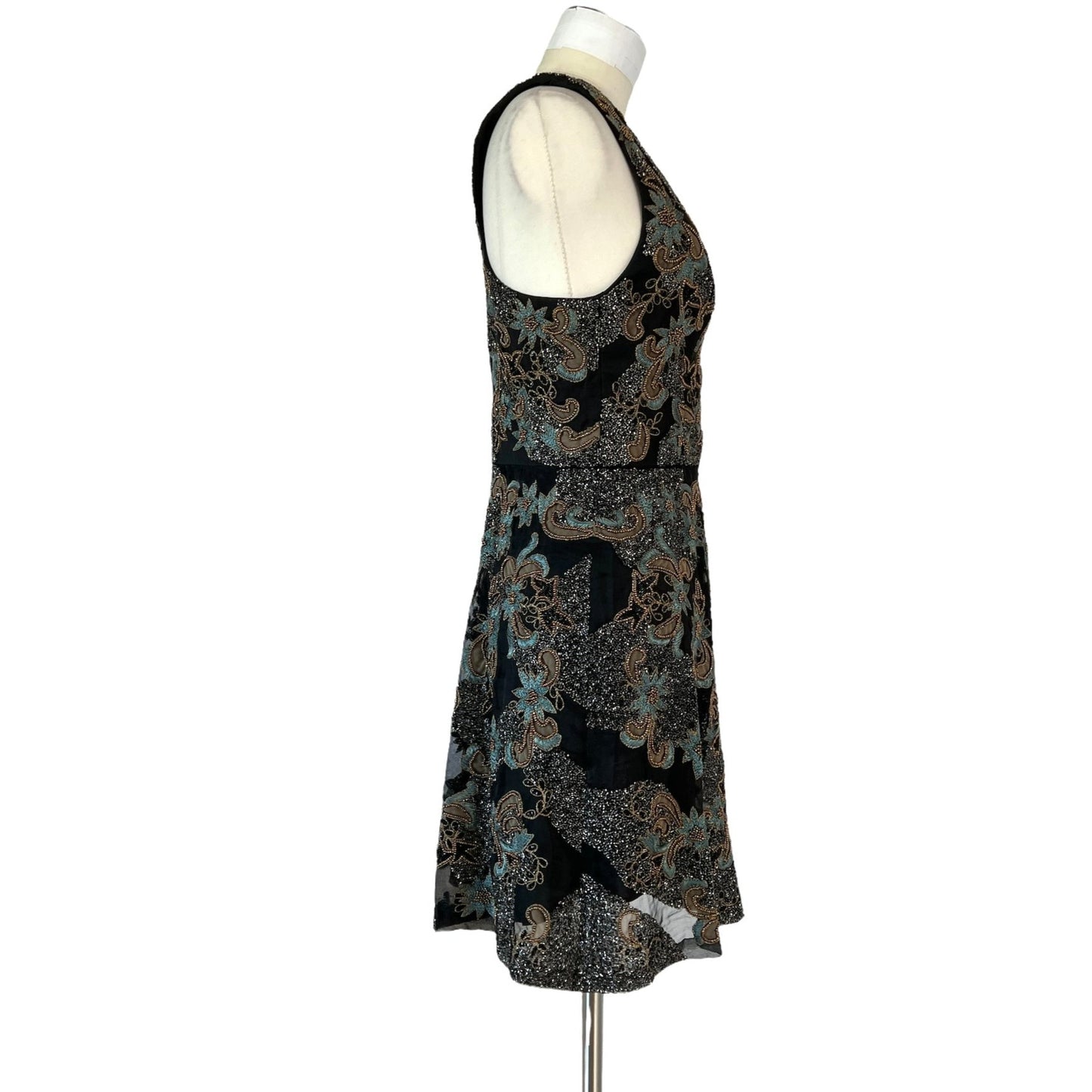 Black Silk Dress - 2