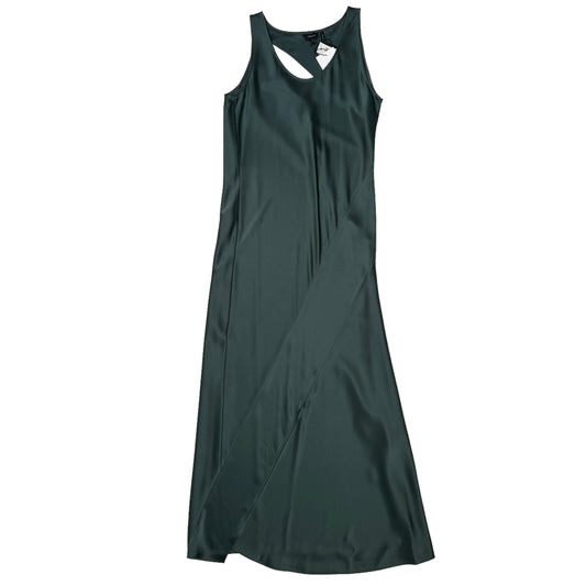 Green Long Silk Dress - US6