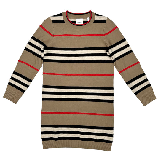 Striped Sweater Dress - XS