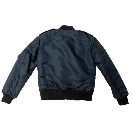 Black Bomber Jacket - XS