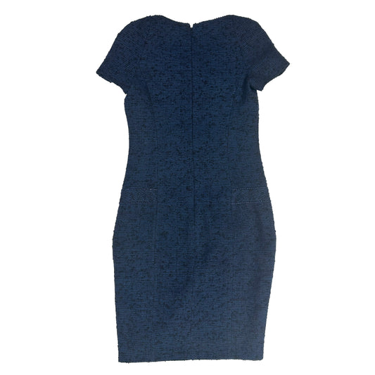 Navy Tweed Dress - 6